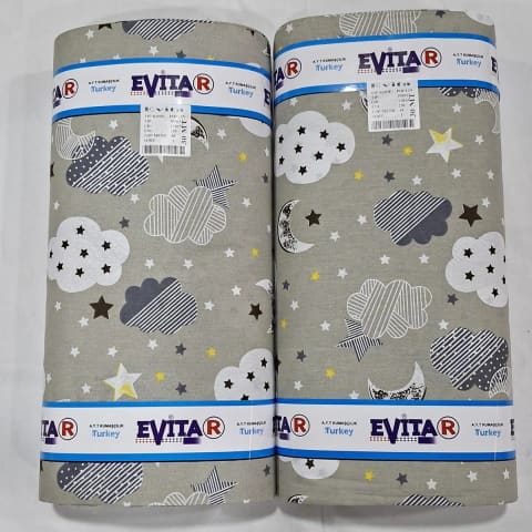 Поплин с рисунком №PG-008